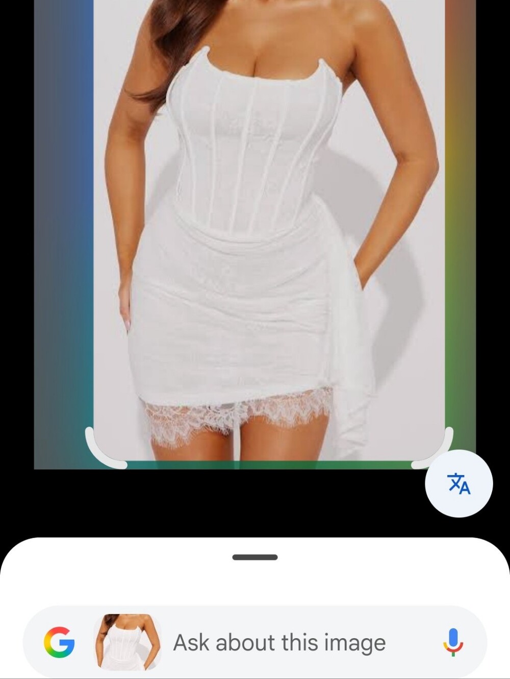 Always Sweet Corset mini dress - Picture 3 of 10